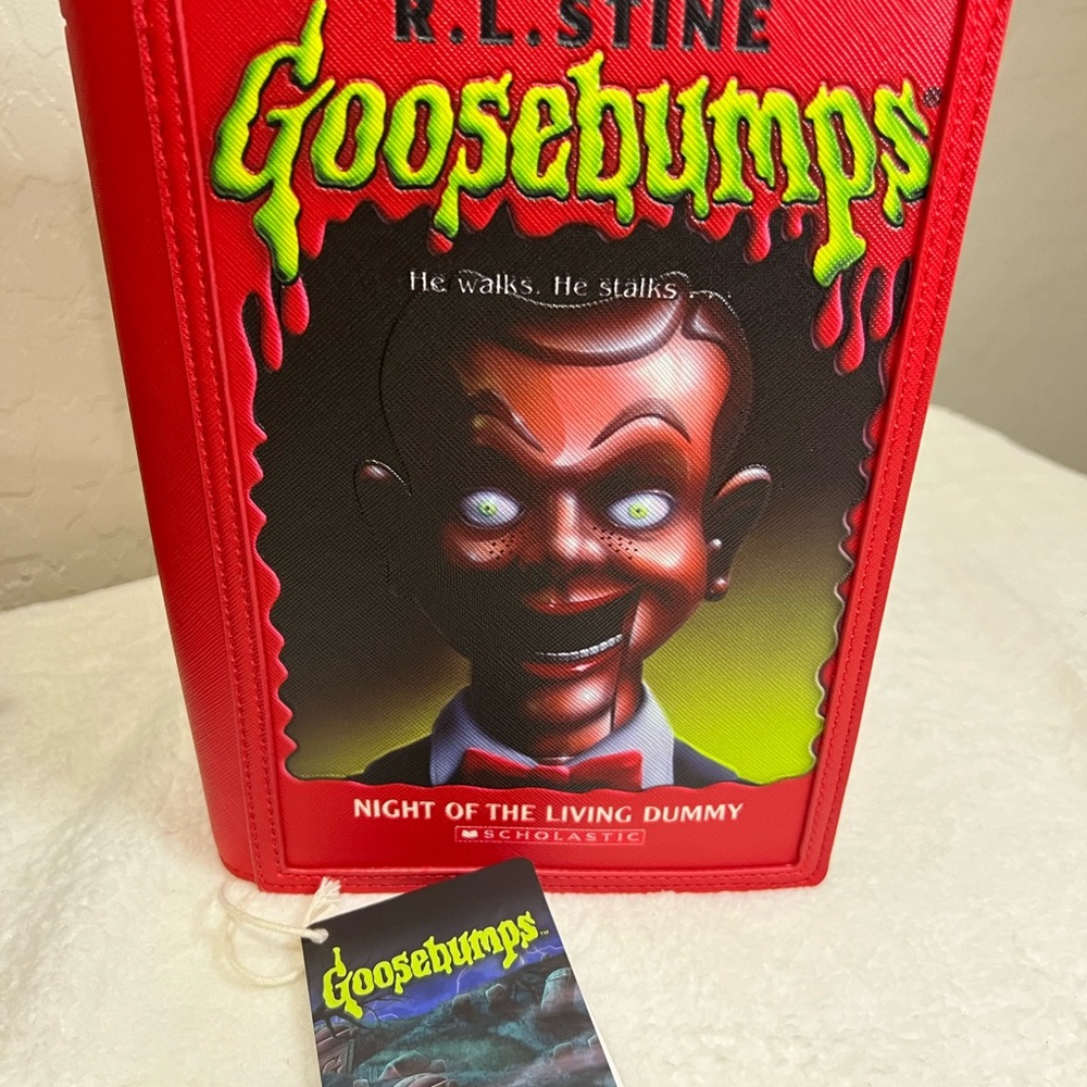Goosebumps loungefly Book crossbody